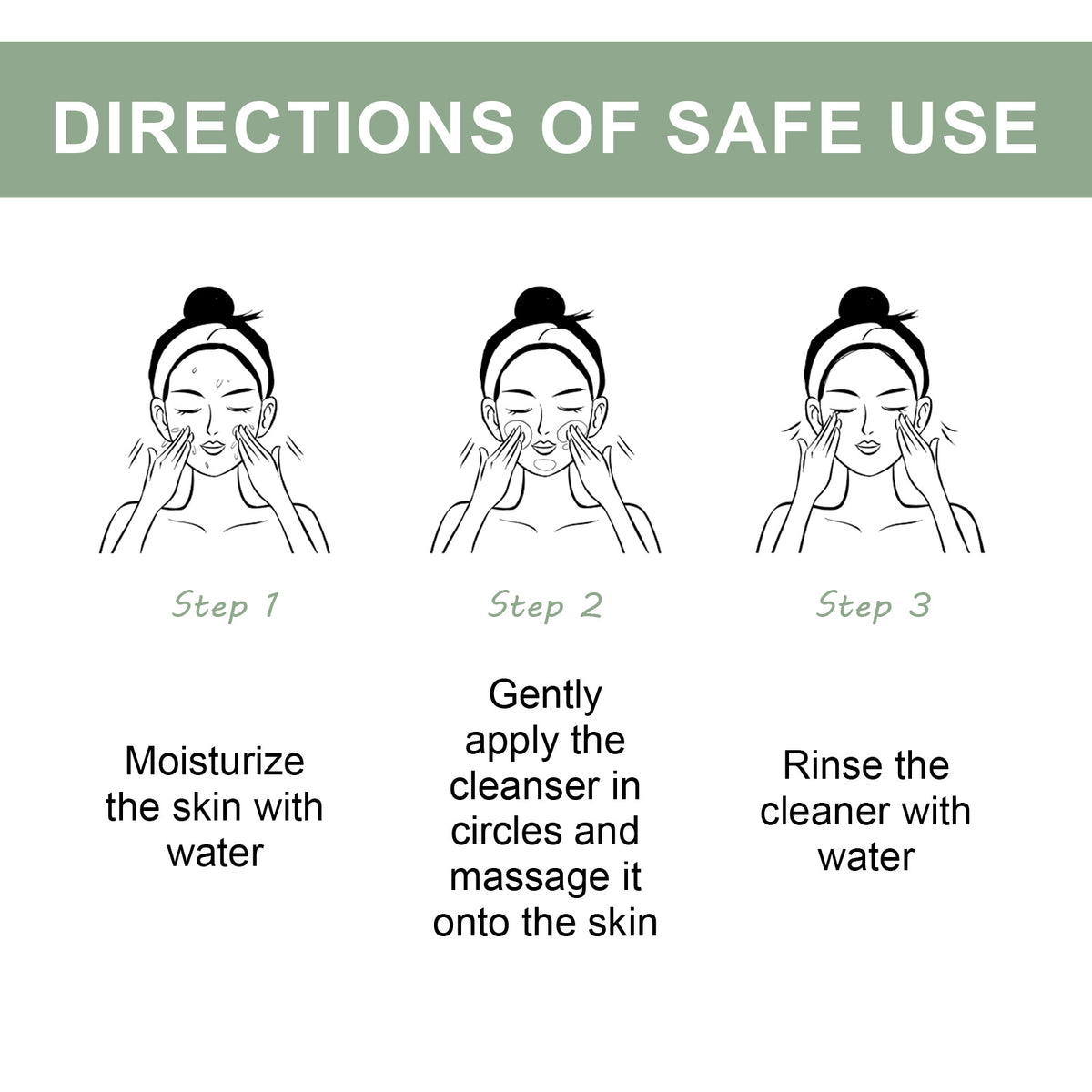 Hoygi Pore Deep Cleansing Foam, Deep Clean Facial Skin Shine Bright Moist Blain To Imprint Clear Water