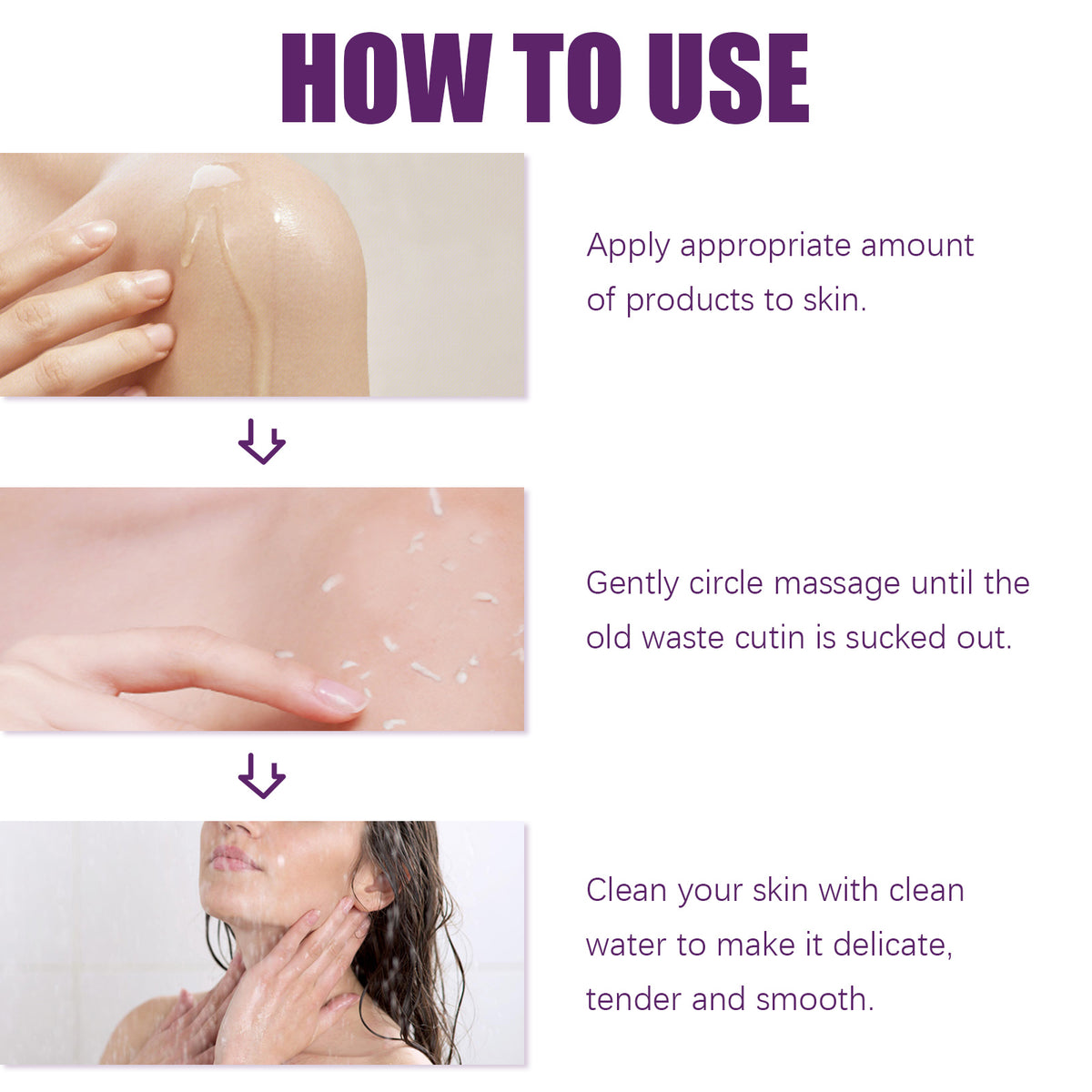 Body Cleansing Gel For Back Acne Cleansing Clay Scrub