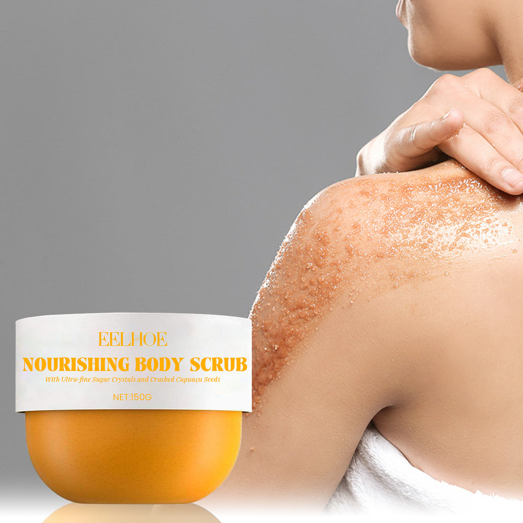 EELHOE Nourishing Body Scrub, Cleansing Exfoliating And Hydrating Whitening Scrub