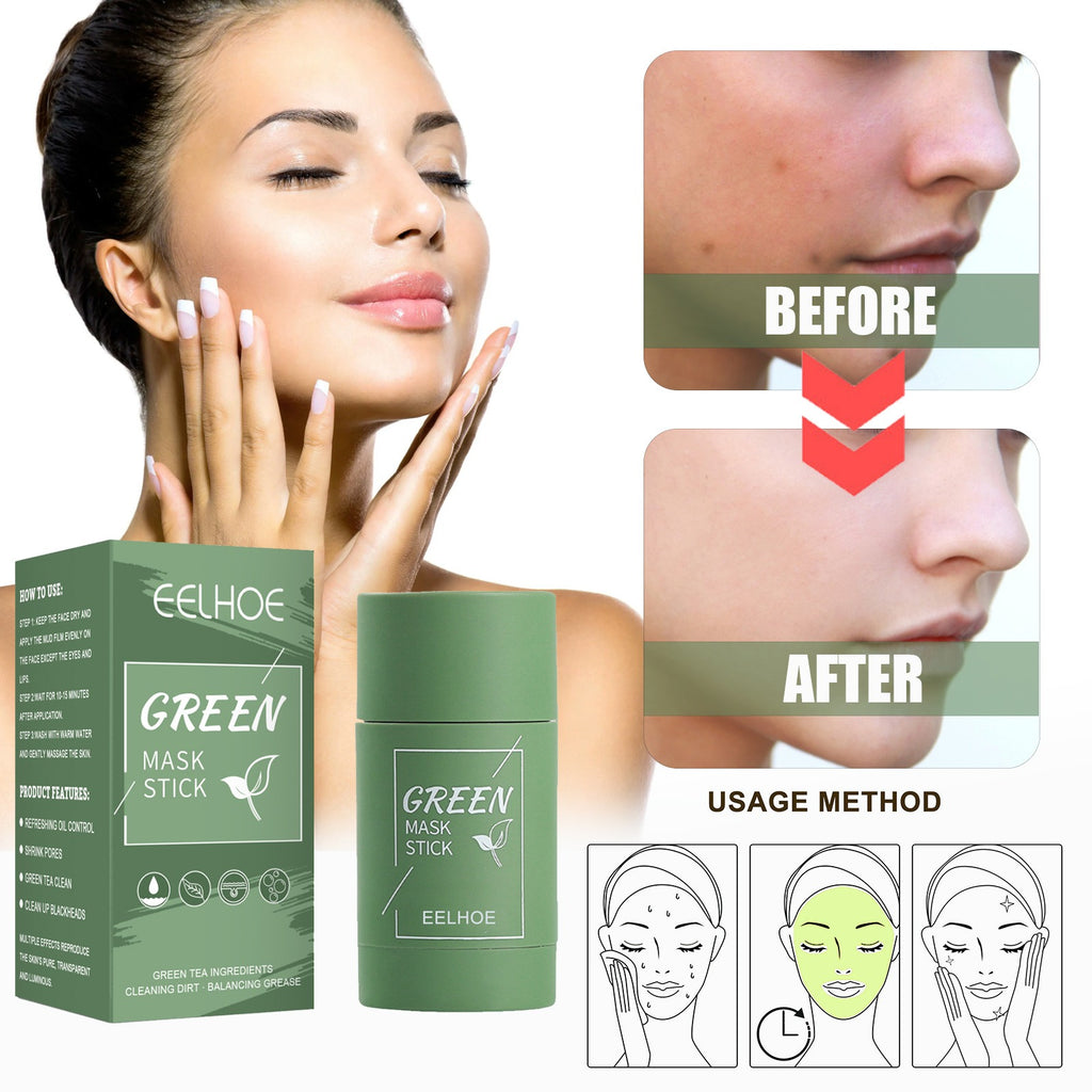 Green Tea Mask Stick for Deep Cleansing & Hydration
