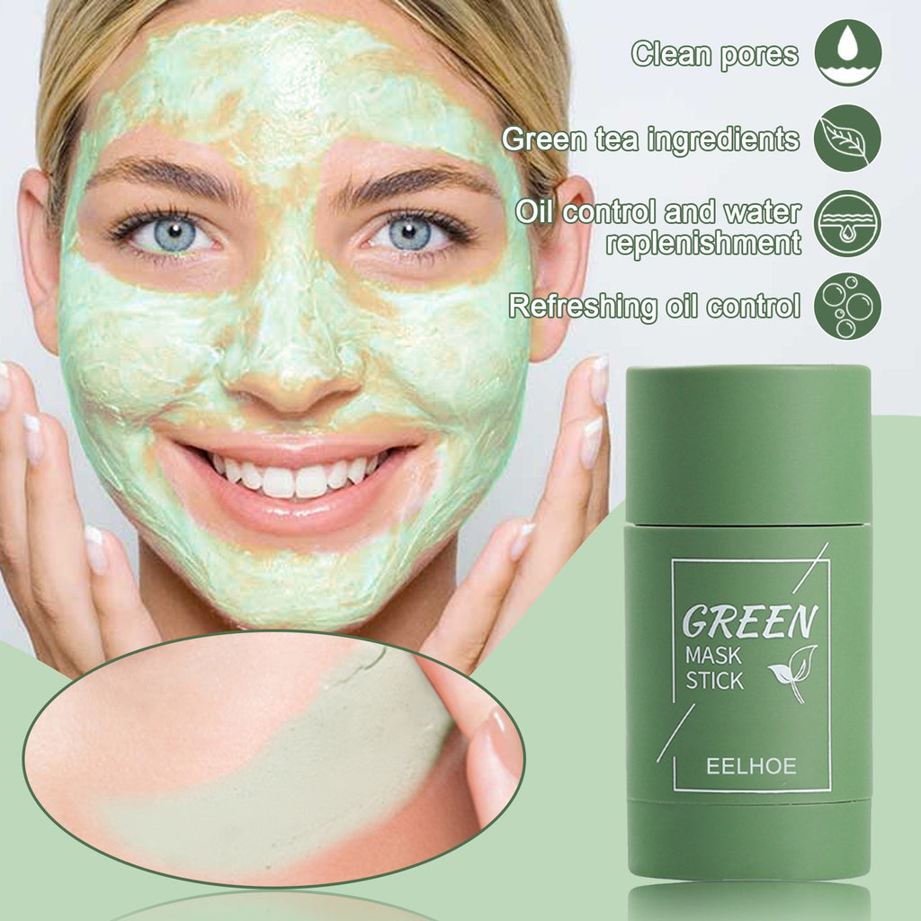 Green Tea Mask Stick for Deep Cleansing & Hydration